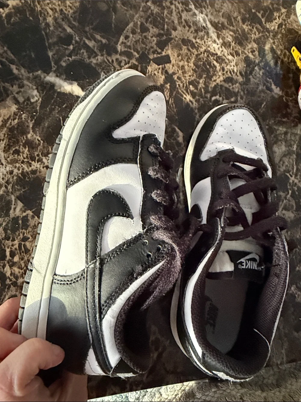 Nike Black and White Skateboard Sneakers